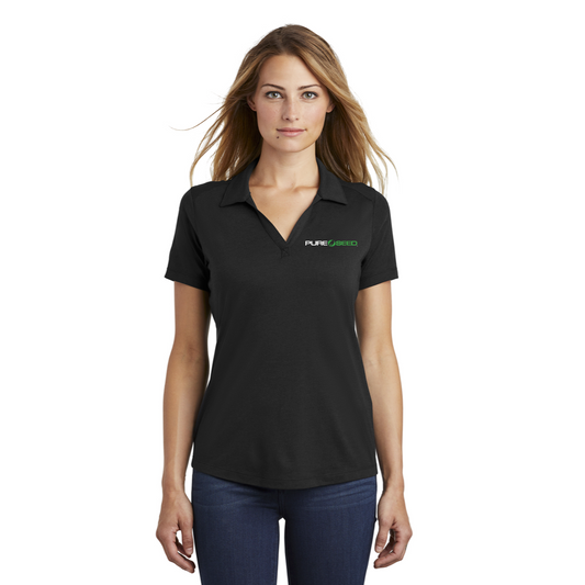 Sport-Tek ® Ladies PosiCharge ® Tri-Blend Wicking Polo