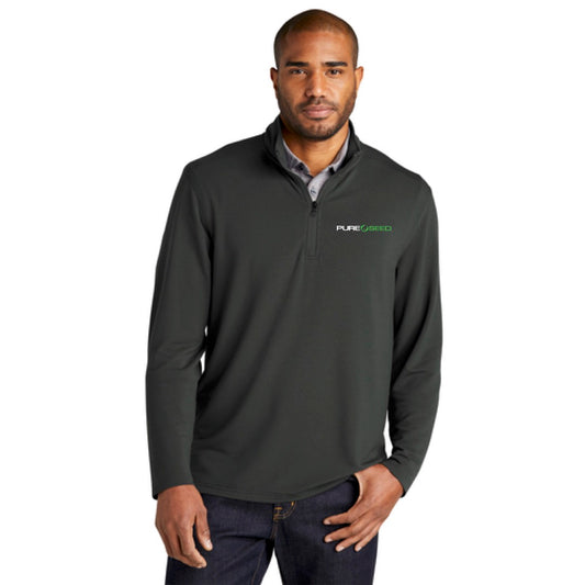 Port Authority® Men's Microterry 1/4-Zip Pullover