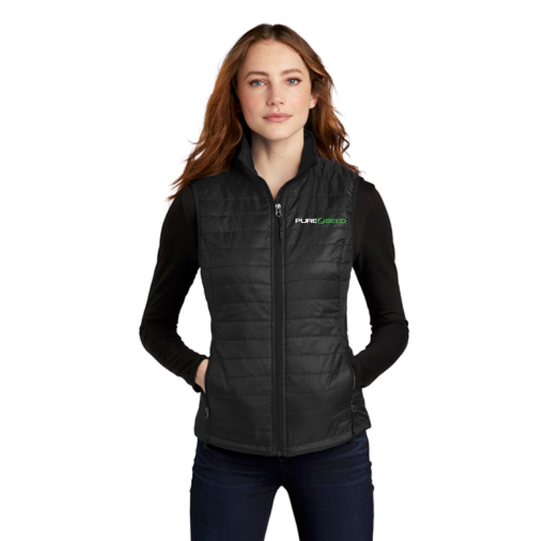 Port Authority® Ladies Packable Puffy Vest