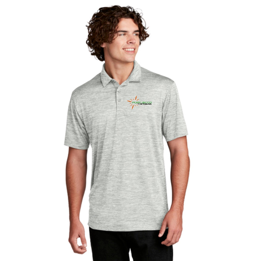 Sport-Tek Men's PosiCharge Electric Heather Polo